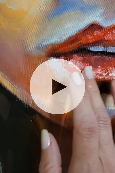 ArteDiAlina.com painting: Hidden Tears